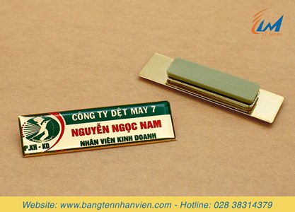 Thẻ tên nhân viên ngân hàng UBSP