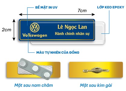 Làm thẻ tên quân đội