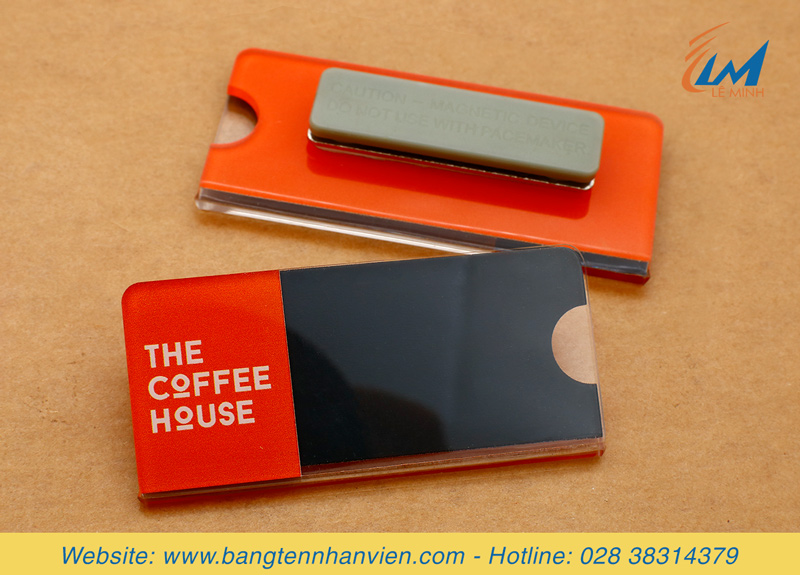 Thẻ thay tên The Coffee House
